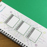 A3 Weekly Planner (Week to View), 60 Page Jotter Desk Pad, 100gsm paper