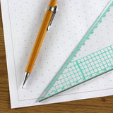 A4 Isometric Dotted Grid 10mm 1cm Graph Paper - 30 Loose-Leaf Sheets