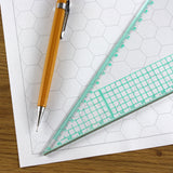A4 Hexagon Graph Paper 20mm 2cm - 30 Loose-Leaf Sheets