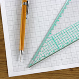 A5 Graph Paper 1mm 0.1cm Squared Engineering - 30 Loose-Leaf Sheets - Grey Grid
