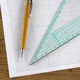 A3 Graph Paper 2mm 0.2cm Squared Engineering - 30 Loose-Leaf Sheets