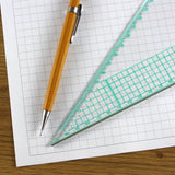 A5 Graph Paper 7mm 0.7cm Squared - 30 Loose-Leaf Sheets - Grey Grid