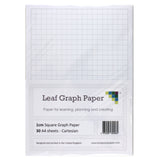 A4 Graph Paper 10mm 1cm Squared - 30 Loose-Leaf Sheets
