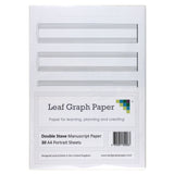 A4 Manuscript Music Paper 5x Double Stave Staff - 30 Loose-Leaf Sheets