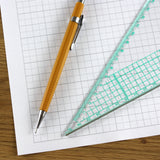 A5 Graph Paper 1/4 inch 0.25" Squared Imperial - 30 Loose-Leaf Sheets - Grey Grid
