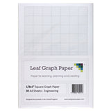 A4 Graph Paper 1/8 Inch 0.125" Squared Imperial - 30 Loose-Leaf Sheets