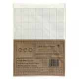 A5 Graph Paper 2mm 0.2cm Squared, 100% Recycled, Plastic Free, 30 Loose Sheets