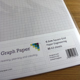 A3 Graph Paper 1mm 0.1cm Squared Engineering - 30 Loose-Leaf Sheets