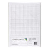 A3 Graph Paper 1/4 inch 0.25" Squared Engineering - 30 Loose-Leaf Sheets - Leaf Graph Paper
