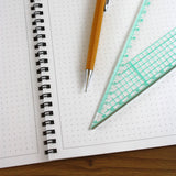 A4 Square Dotted Grid 5mm 0.5cm Graph Jotter Pad - 50 Pages