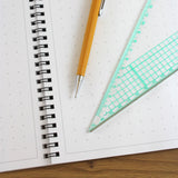 A4 Square Dotted Grid 10mm 1.0cm Graph Jotter Pad - 50 Pages