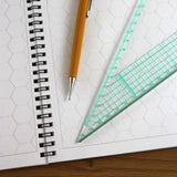 A4 Hexagon Graph Paper 20mm 2cm Jotter Pad - 50 Pages
