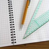 A4 Graph Paper 7mm 0.7cm Squared Jotter Pad, 50 Pages Cartesian Style