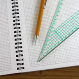 A4 Graph Paper 1/8 Inch 0.125" Squared Jotter Pad - 50 Pages Engineering Style