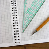 A5 Graph Paper 1mm 0.1cm Squared - Jotter Pad 50 Pages - Engineering Style