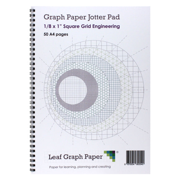 A4 Graph Paper 1/8 Inch 0.125