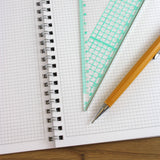 A5 Graph Paper 3mm 0.3cm Squared - Jotter Pad 50 Pages