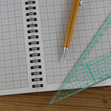 A4 Graph Paper 2mm 0.2cm Squared, 100% Recycled Jotter Pad, 56 Pages
