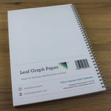 3mm 0.3cm Squared Graph Paper Jotter, 110 A4 pages, Frosted Covers, 100gsm Paper
