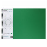 A3 graph paper jotter pad 1mm 0.1cm squared engineering, 60 pages 100gsm