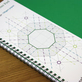 A3 graph paper jotter pad 2mm 0.2cm squared engineering