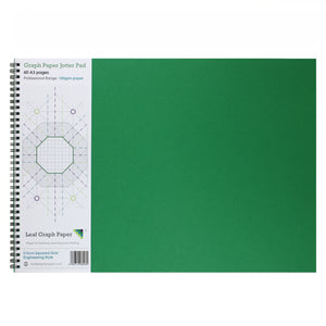 A3 graph paper jotter pad 5mm 0.5cm squared engineering, 60 pages 100gsm
