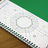 A3 graph paper jotter pad 5mm 0.5cm squared engineering, 60 pages 100gsm